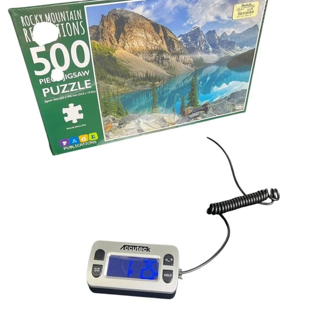Rocky Mountain Reflections NIB 500 Piece Jigsaw Puzzle‎ Scenic View Family Fun